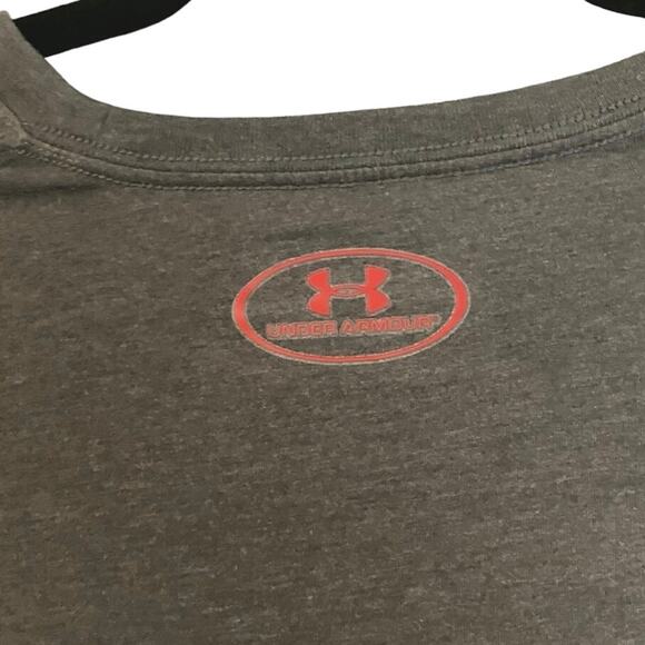 Under Armour Men's Gray HeatGear Loose Protect This House Long-Sleeve Top SZ M - Picture 4 of 7